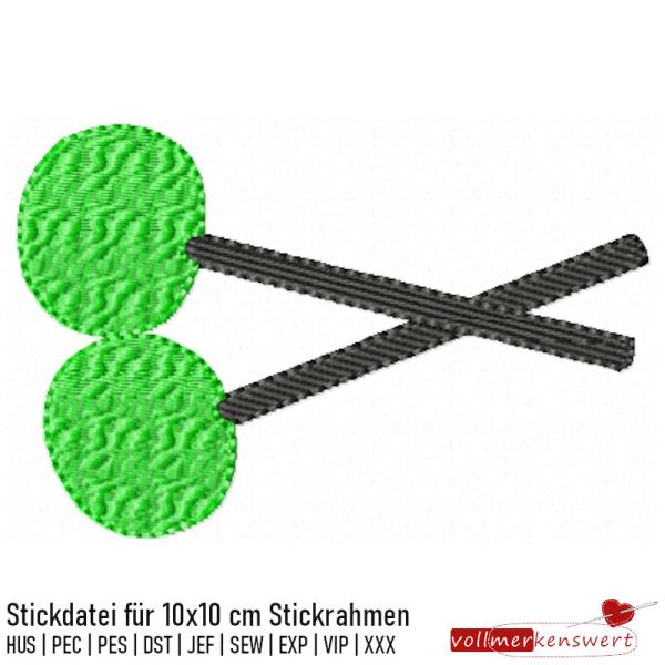 Stickdatei Tenor Drum Mallets für 10x10 cm Rahmen S265